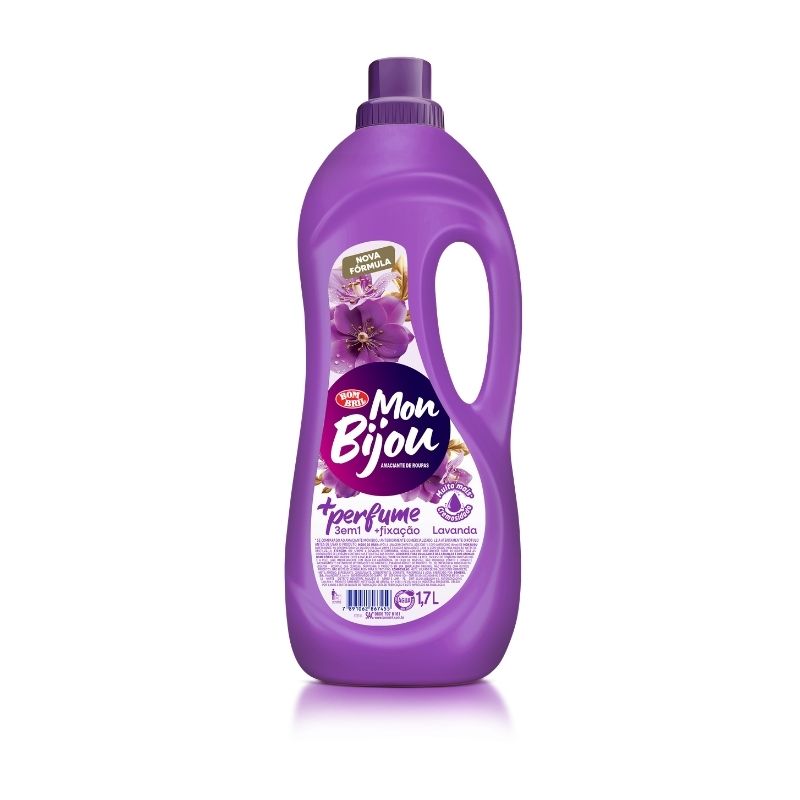 AMACIANTE MON BIJOU +PERFUME 3EM1 LAVANDA 1,7L REF. 19253 AMACIANTE MON BIJOU +PERFUME 3EM1 LAVANDA 1,7L REF. 19253 - Imagem 1
