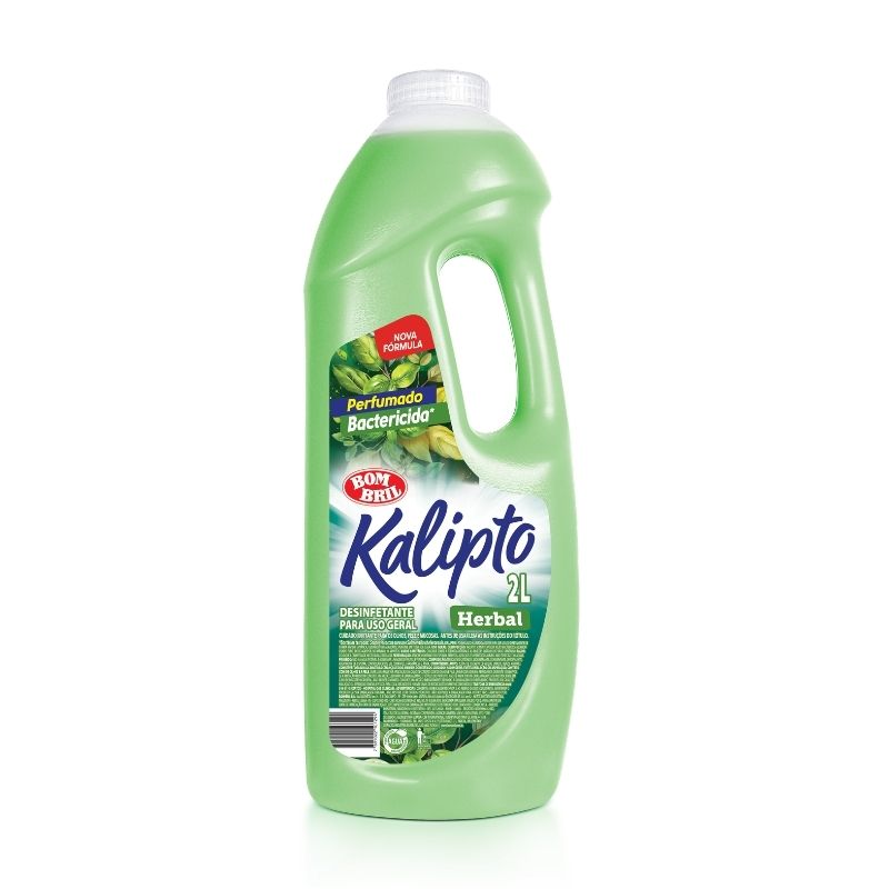 DESINFETANTE LEITOSO KALIPTO HERBAL 2L REF. 19028 DESINFETANTE LEITOSO KALIPTO HERBAL 2L REF. 19028 - Imagem 1