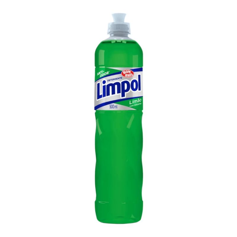 DETERGENTE LIMPOL LIMÃO 500ML REF. 5003 DETERGENTE LIMPOL LIMÃO 500ML REF. 5003 - Imagem 1