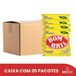 ESPONJA DE AÇO BOMBRIL 45G (CX C/ 20 PCT) REF. 1163
