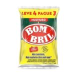 ESPONJA MULTIUSO BOMBRIL (VERDE AMARELA) LEVE 4 PAGUE 3 REF. 40285