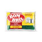 ESPONJA MULTIUSO BOMBRIL (VERDE AMARELA) REF. 17011