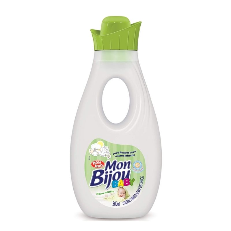 LAVA-ROUPAS MON BIJOU BABY NANA NENÉM 500ML REF. 4089 LAVA-ROUPAS MON BIJOU BABY NANA NENÉM 500ML REF. 4089 - Imagem 1