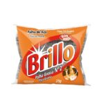 PALHA DE AÇO GROSSA Nº 2 BRILLO 25g REF. 2218