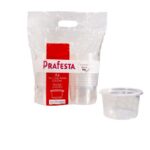 POTE REDONDO 1000ML C/ TAMPA 8X24 PRAFESTA (PCT C/ 24) REF. 8252
