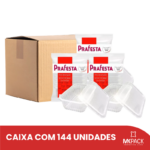 POTE RETANGULAR COM TAMPA PRAFESTA 1.000ML (CX C/ 144) REF. 8321