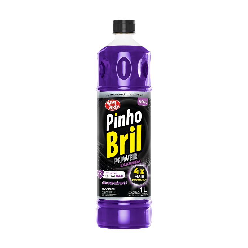 DESINFETANTE PINHO BRIL POWER LAVANDA 1L REF. 8059 DESINFETANTE PINHO BRIL POWER LAVANDA 1L REF. 8059 - Imagem 1