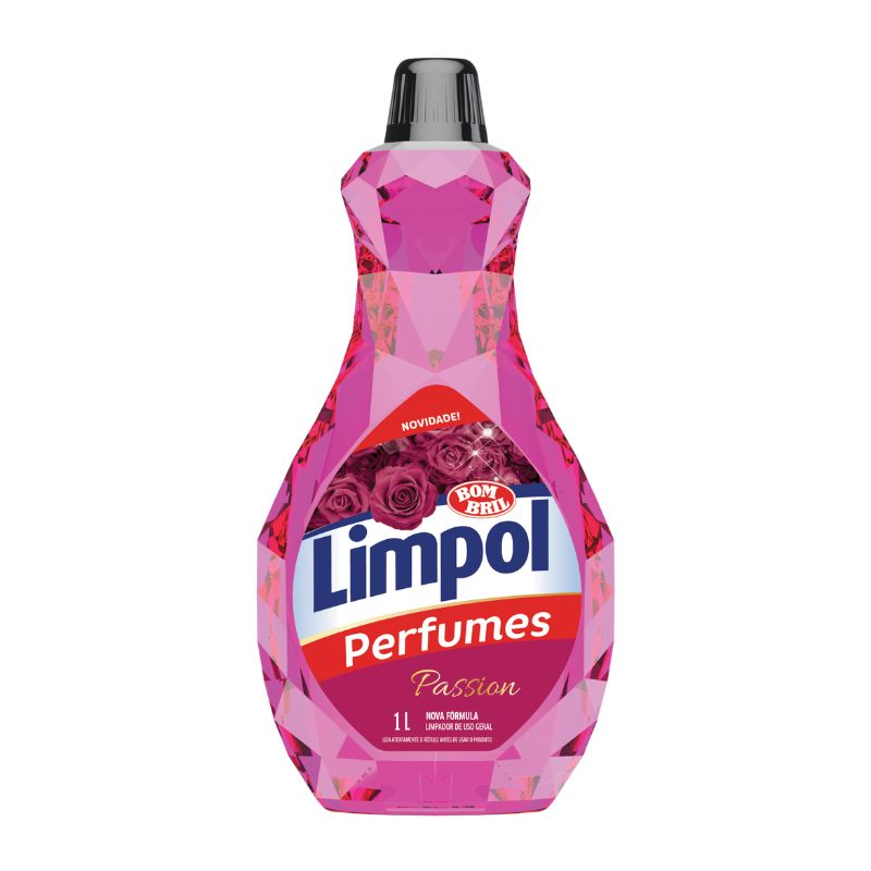 LIMPADOR PERFUMADO LIMPOL PASSION 1L REF. 7063 LIMPADOR PERFUMADO LIMPOL PASSION 1L REF. 7063 - Imagem 1
