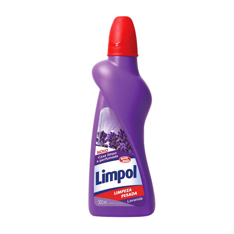 LIMPEZA PESADA LIMPOL LAVANDA 500ML REF. 7023 LIMPEZA PESADA LIMPOL LAVANDA 500ML REF. 7023 - Imagem 1